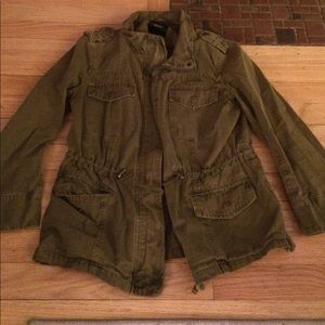 Olive utility jacket